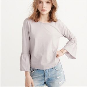 Abercrombie and Fitch Bell Sleeve Top